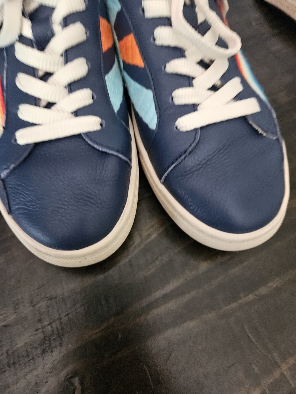 Soludos Leather Ibiza Platform Sneakers - Picture 9 of 12